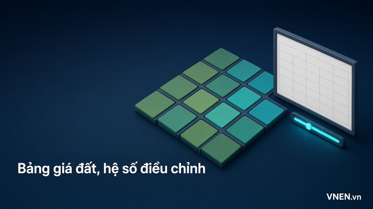 Bảng giá đất và hệ số điều chỉnh giá đất 2026: cách tính theo Nghị định 49/2026, 50/2026 và mức phạt mới