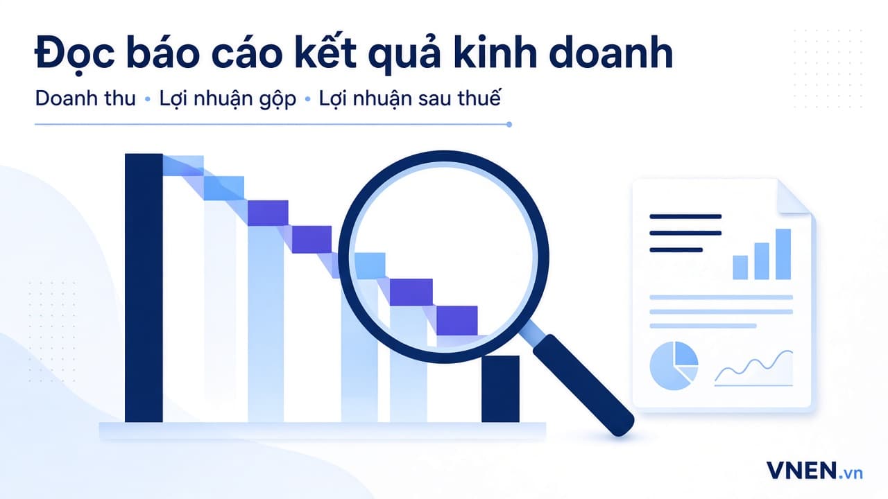 Cách đọc báo cáo kết quả hoạt động kinh doanh theo Thông tư 99: từng chỉ tiêu, tỷ suất và ví dụ phân tích