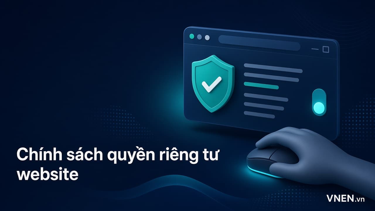 Mẫu chính sách bảo mật dữ liệu cá nhân cho website doanh nghiệp: 10 mục nội dung theo Luật Bảo vệ dữ liệu cá nhân 2025