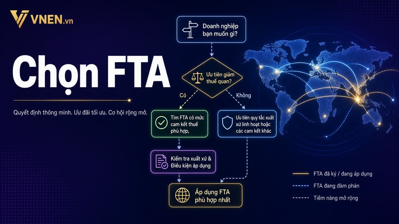 Chọn FTA nào cho lô hàng của bạn
