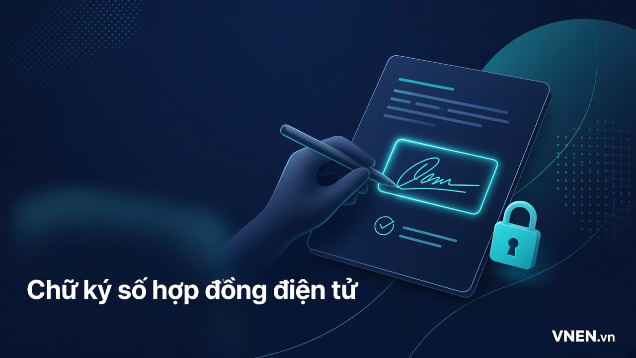 Chữ ký số và hợp đồng điện tử: giá trị pháp lý theo Luật Giao dịch điện tử 2023 (cập nhật 2026)