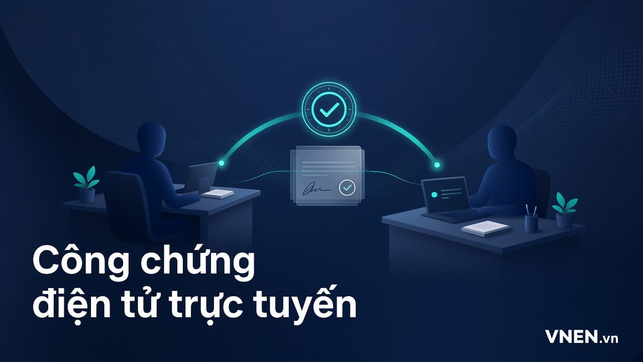 Công chứng điện tử, công chứng trực tuyến: doanh nghiệp làm thế nào theo Luật Công chứng 2024 và Nghị định 104/2025