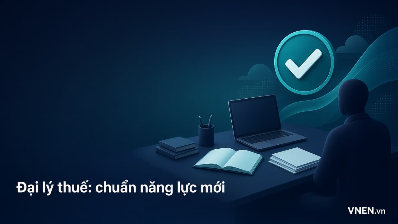 Đại lý thuế theo Thông tư 109/2026: đánh giá năng lực, cập nhật kiến thức 24 giờ mỗi năm