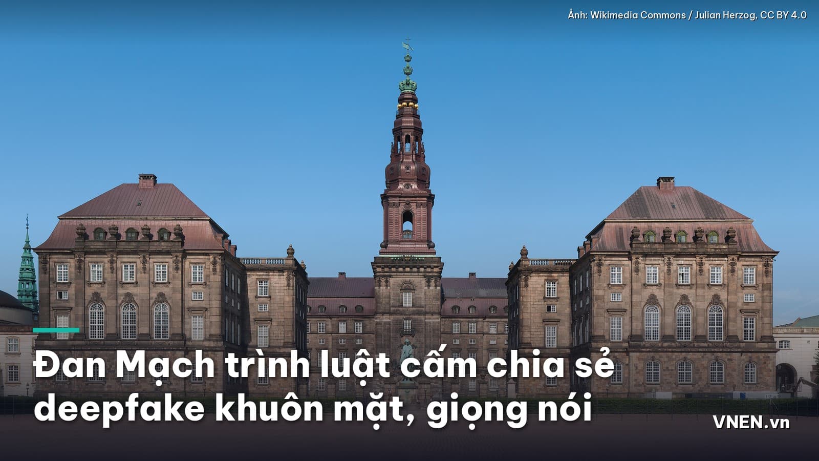 Đan Mạch trình dự luật ngày 8/10/2026: cấm chia sẻ deepfake khuôn mặt, giọng nói khi chưa được đồng ý, buộc nền tảng gỡ nhanh