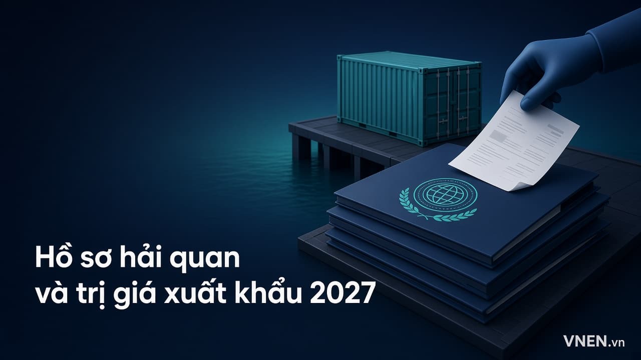 Hồ sơ hải quan và trị giá xuất khẩu từ 01/3/2027: điểm sửa của Luật Hải quan 11/2026