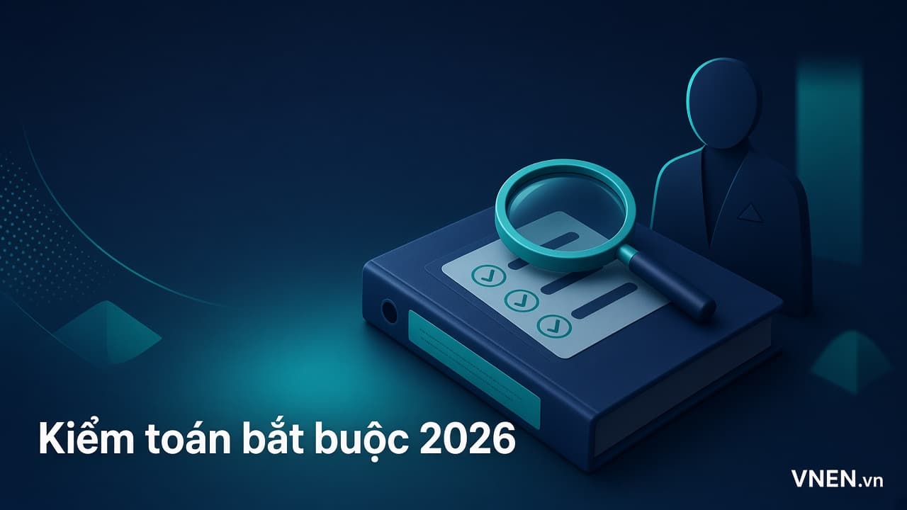 Kiểm toán bắt buộc với doanh nghiệp quy mô lớn: 2 trong 3 tiêu chí theo Nghị định 90/2025 và cách tính