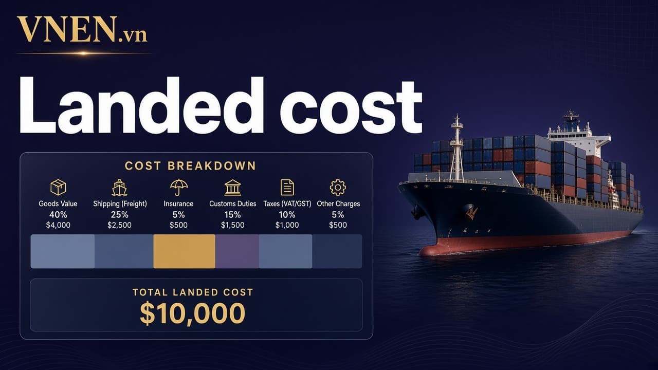 Landed cost và logistics nhập khẩu: tính đủ chi phí