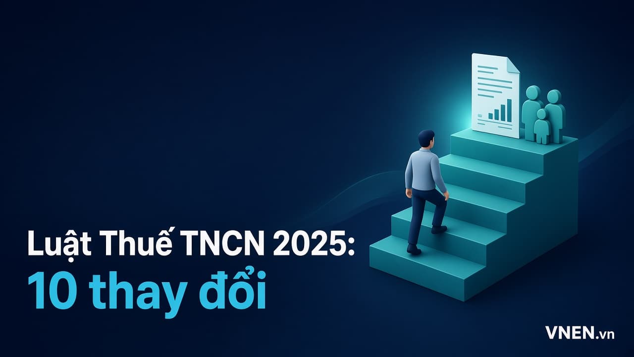 Luật Thuế TNCN 2025: 10 thay đổi người làm công và doanh nghiệp cần biết