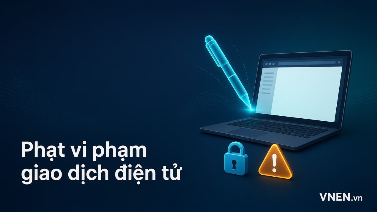 Mức phạt về chữ ký số, website, tên miền và fanpage doanh nghiệp theo Nghị định 174/2026