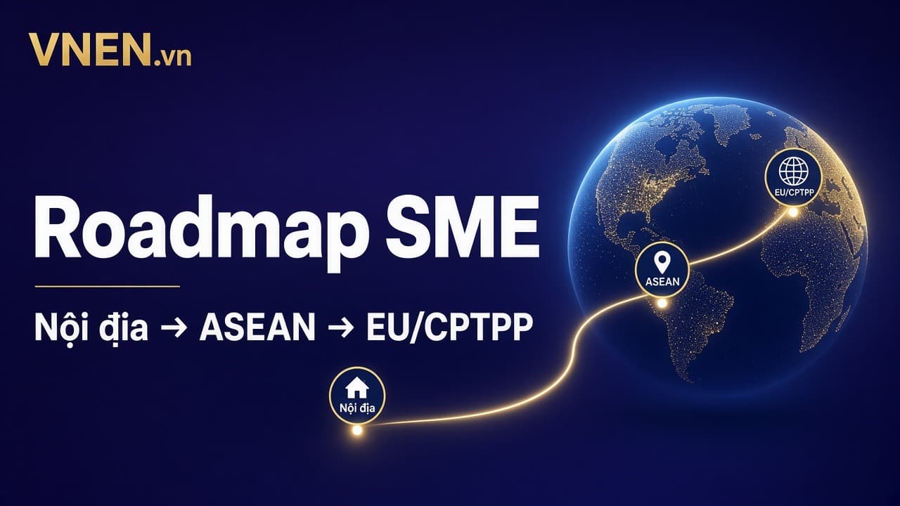 Roadmap SME: nội địa → ASEAN → EU/CPTPP
