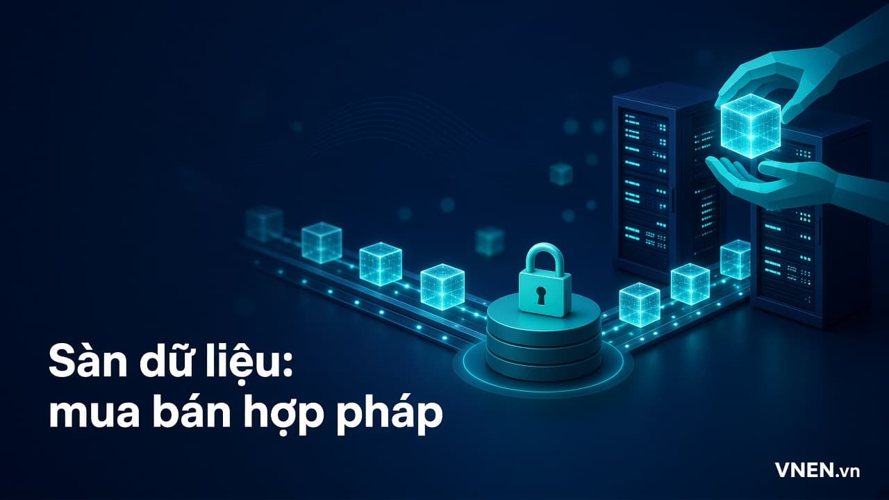 Sàn dữ liệu theo Nghị định 314/2026: điều kiện mua bán dữ liệu, thử nghiệm 30 ngày, lưu vết 10 năm