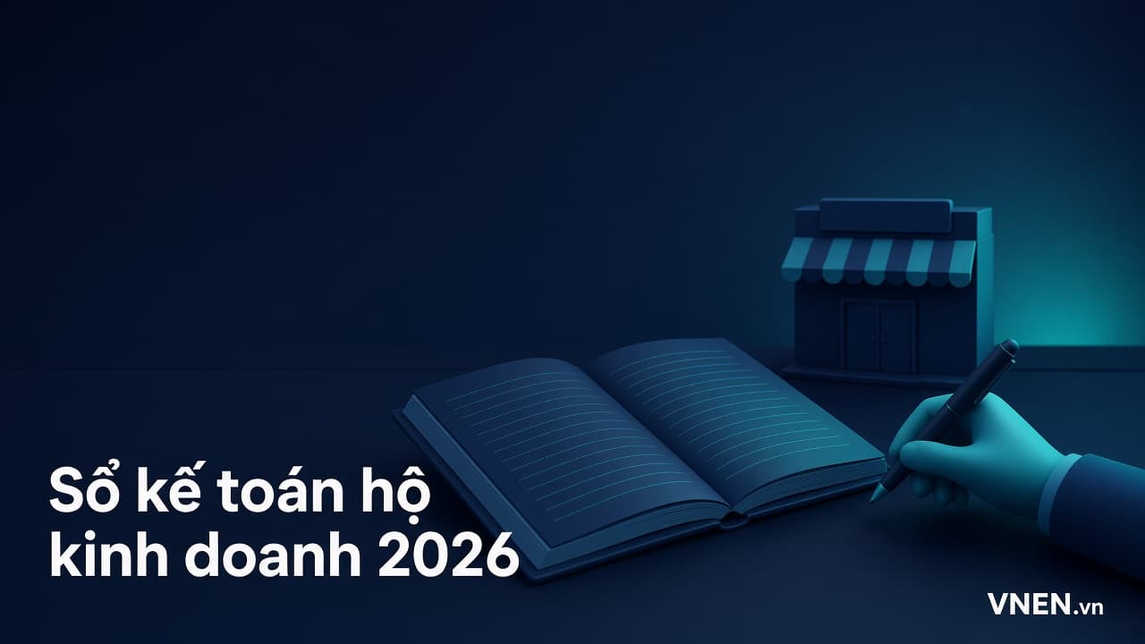 Sổ kế toán hộ kinh doanh theo Thông tư 152/2025: dùng mẫu S1a, S2a hay S2b đến S2e