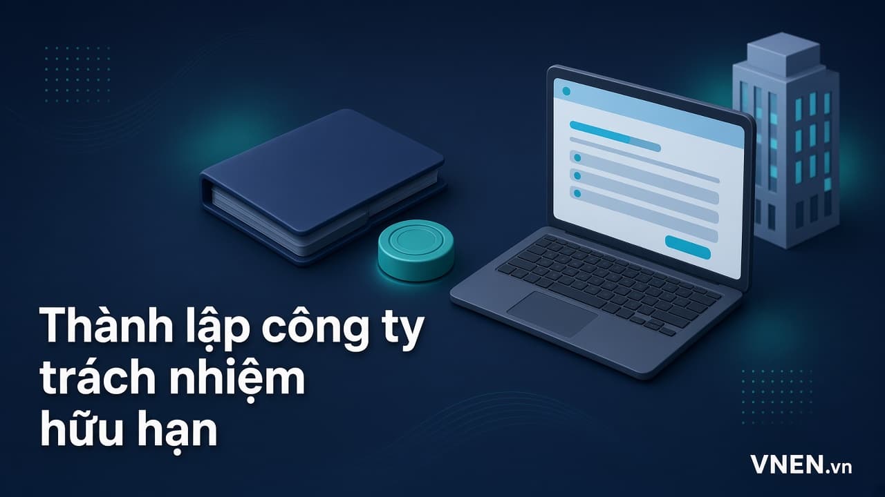 Thành lập công ty TNHH 2026: hồ sơ, thời hạn 3 ngày làm việc và quy định về con dấu