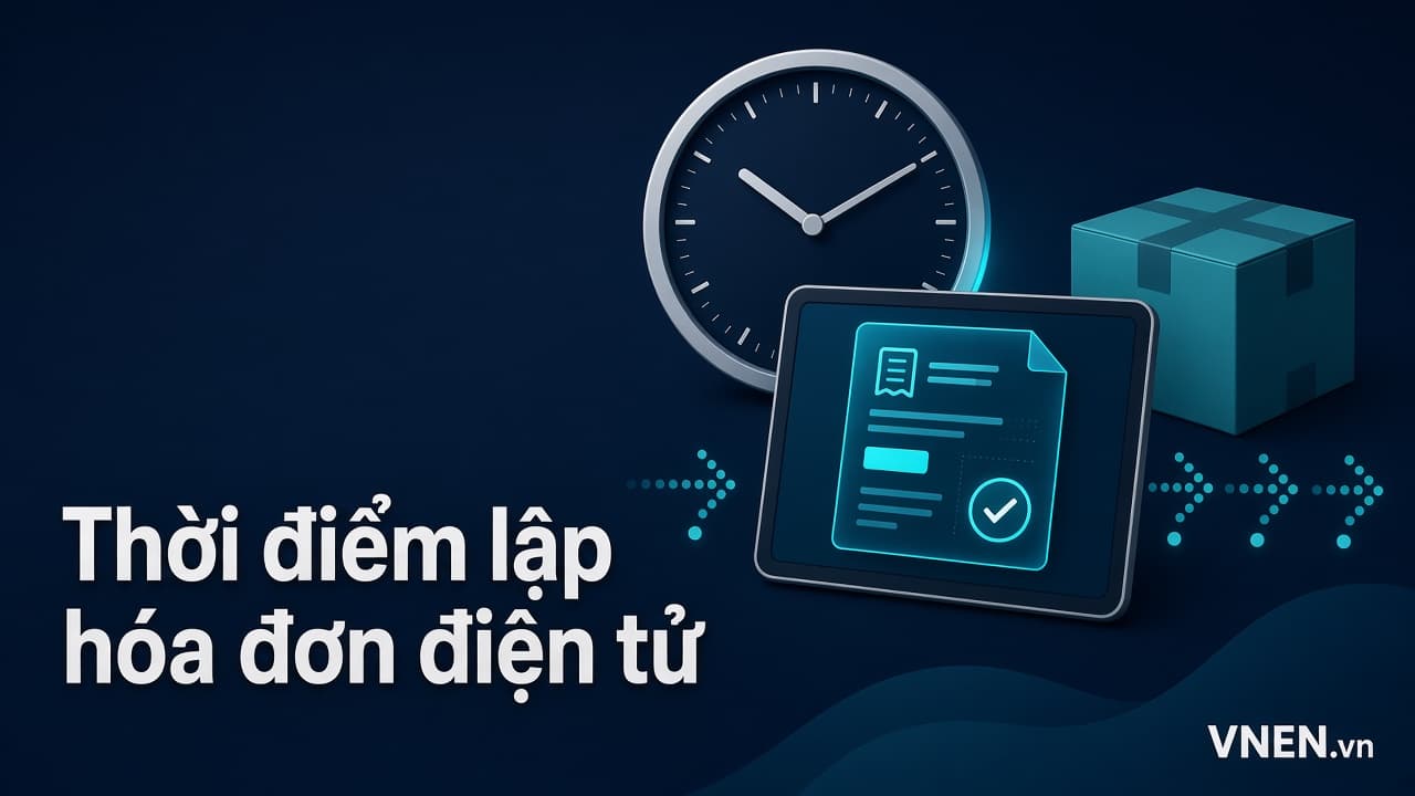 Thời điểm lập hóa đơn điện tử theo Nghị định 254/2026: hàng hóa, dịch vụ, trường hợp đặc thù và mức phạt