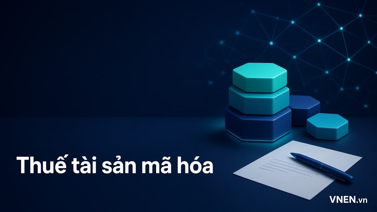 Thuế tài sản mã hóa 2026: cá nhân nộp 0,1% mỗi lần bán, doanh nghiệp chịu thuế TNDN 20%