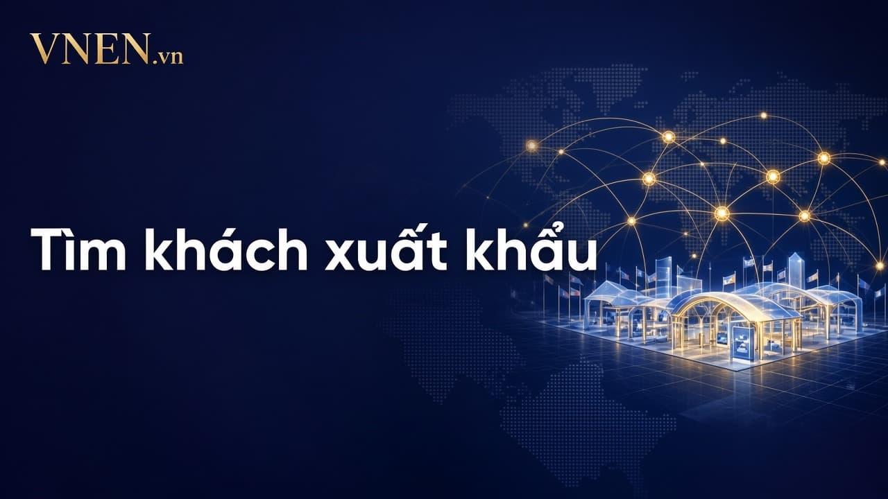 Tìm khách và kênh bán xuất khẩu (B2B, hội chợ, platform)