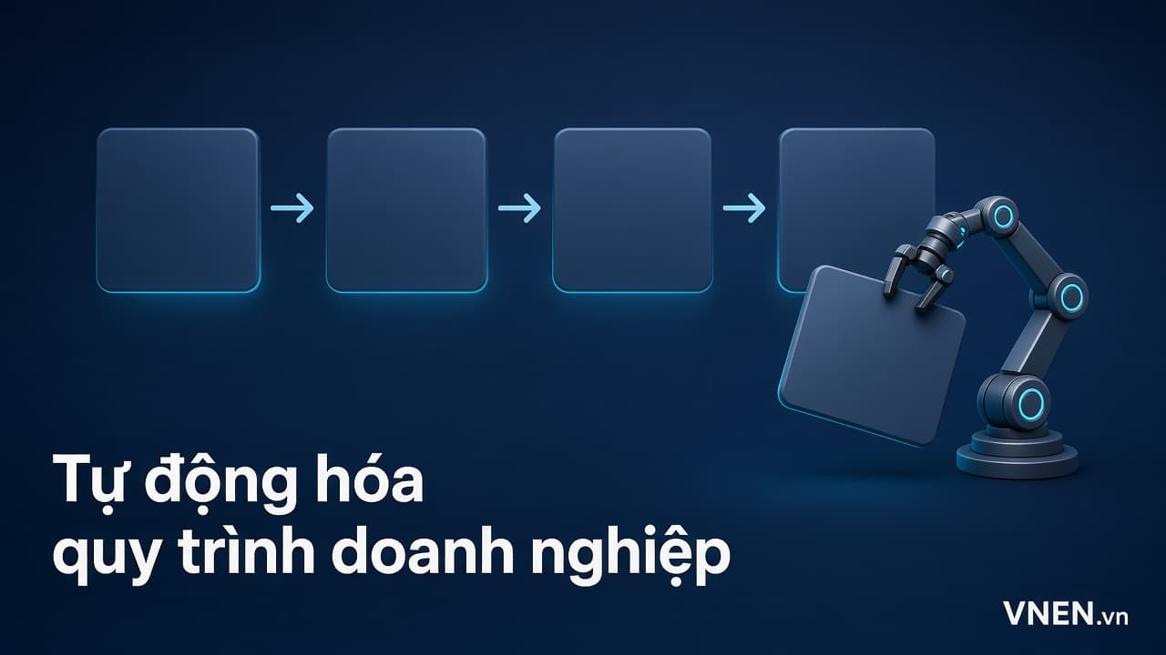 Tự động hóa quy trình doanh nghiệp nhỏ: chọn việc nào trước, tính lợi ích và lộ trình 90 ngày