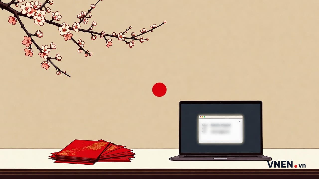 Từ vựng tiếng Anh về Tết Nguyên Đán: từ cơ bản, mẫu câu và email báo nghỉ Tết cho đối tác