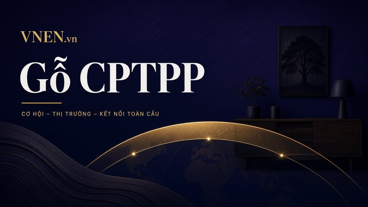 Xuất khẩu gỗ và đồ gỗ CPTPP: legality, thuế và checklist SME