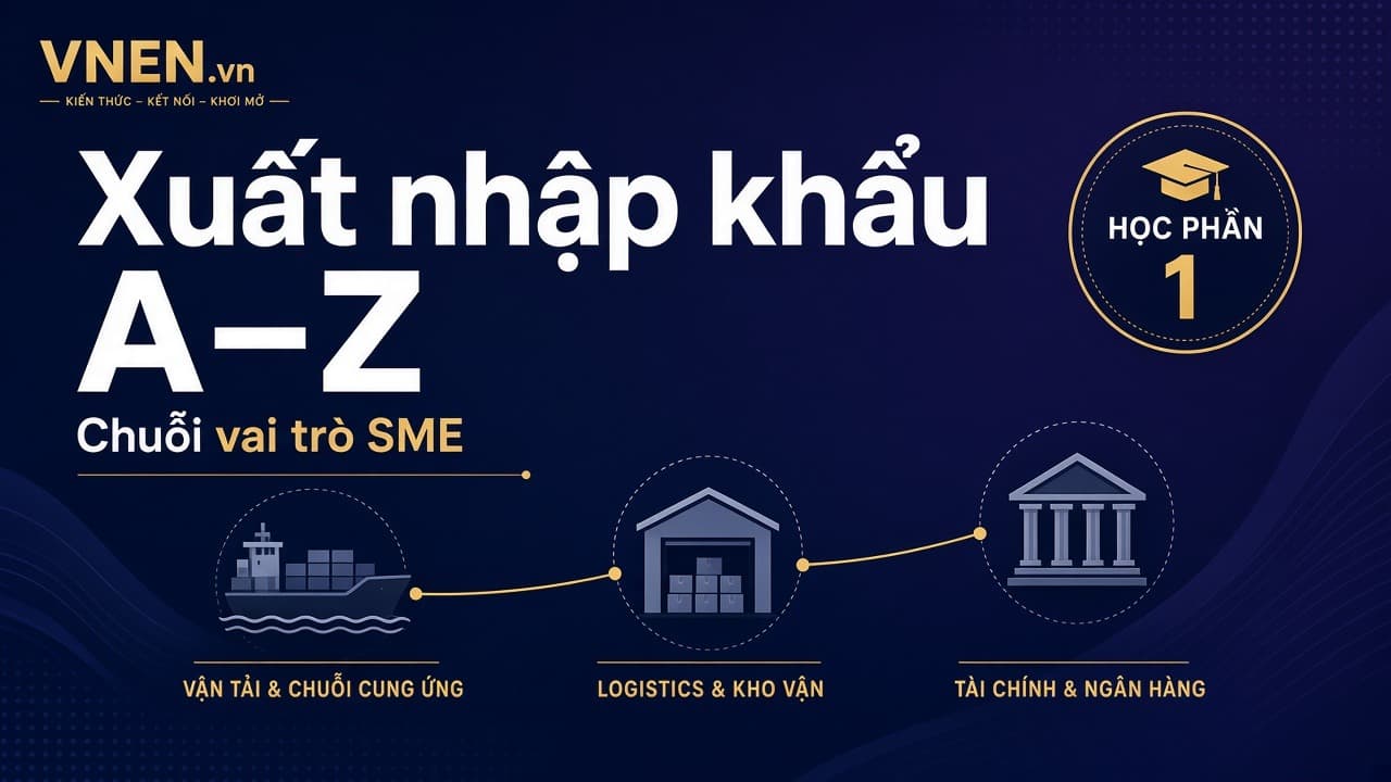 Xuất nhập khẩu là gì? Ai làm gì trong chuỗi cho SME